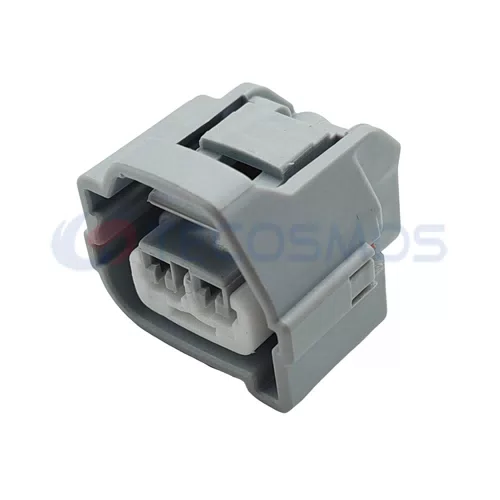 Waterproof 2-Pin Female Ignition Coil Plug 7283-7021-10 for Car Wire Harness Copper Contact Material with ABS Nylon Housing
